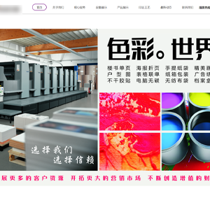 新能源網站建設上線永*恒嘉印刷設計有限公司官網